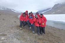 Wormherders at Bonney Creek