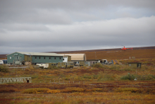 Helicopter at Toolik Field Station