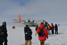 Heading back to catch a flight to Kangerlussuaq