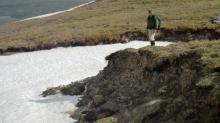 Byron at Wolverine thermokarst