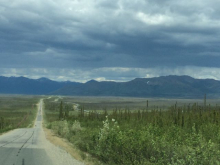 Dalton approaching the Brooks Range