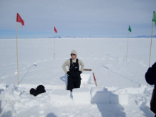 Happy Camper instruction on making snow blocks.