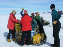 Preparing our sling load