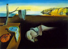 Persistence of Memory original artwork by Salvador Dali, 1931.