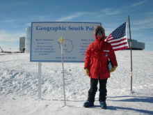 Me at the south pole!