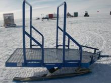 ARA 2 as seen through a snow machine sled