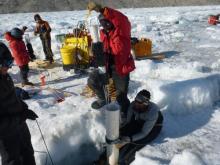 Practice deployment of sediment traps