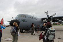 C-130 of the 109th Airlift Wing at Stratton ANG Base