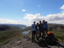 Hiking near Kangerlussuaq, Greenland