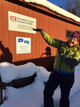 Arrival at the Fairbanks Permafrost Tunnel