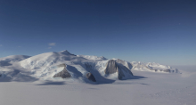 The terrain near Larsen Ice Sheet