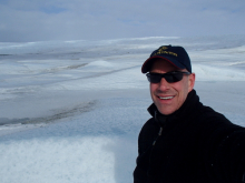 Walking on Ice Sheet