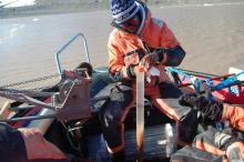 sealing up the core sample