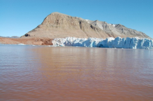 Sediment plume