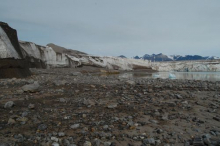 Glacier face