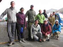 Group after survival training