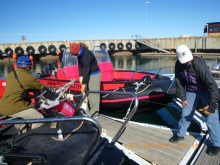 re-wrapping the winch cable