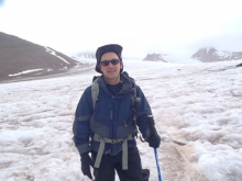 Me on the glacier. 