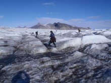 Kongsbreen glacier