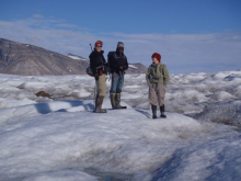 Kongsbreen glacier