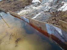 patch job on the weir