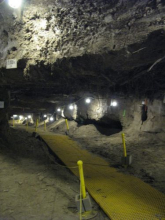 Permafrost tunnel