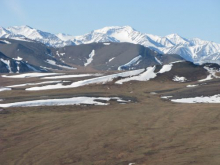 View of the Brooks Range from the helo