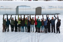 Pipeline PolarTREC group picture