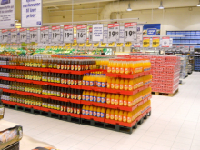 A typical walmart type of store in Norway