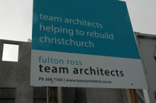 rebuilding sign