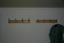 dive hut coat racks