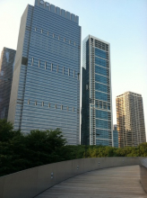 Millennium Park bridge