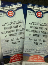 Cubs tickets