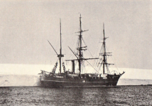 Discovery Ship in Antarctica