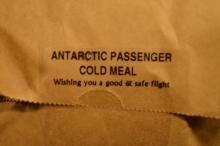 Antarctic Passenger Cold Meal