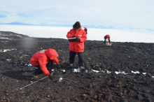 Collecting sediments