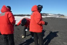 Research team at Cape Evans