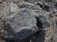 Volcanic basalt