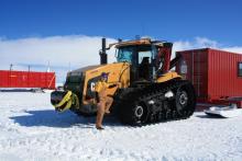 Mike LeBaron and Tractor