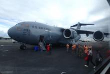 C-17 in Christchurch, NZ