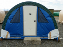 Back of Tent