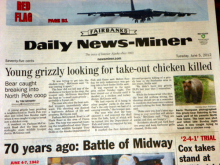 Grizzly Front Page Article