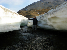 Aufeis Streambed