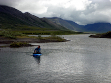 Paddling the Atigun