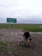 Biking at the Kuparuk