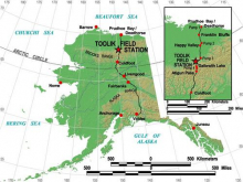 Map of the Dalton Highway