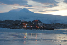 Palmer Station at Sunrise