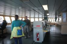 Bridge on the R/V Nathaniel B. Palmer