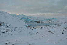 View from Amsler Island, Antarctica