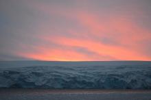 Glacial shelf at Palmer Station